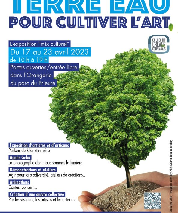 Affiche Terre Eau, pour cultiver l'art