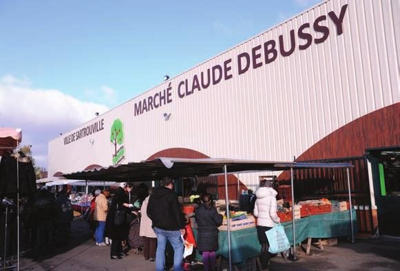 Marché Claude Debussy Sartrouville