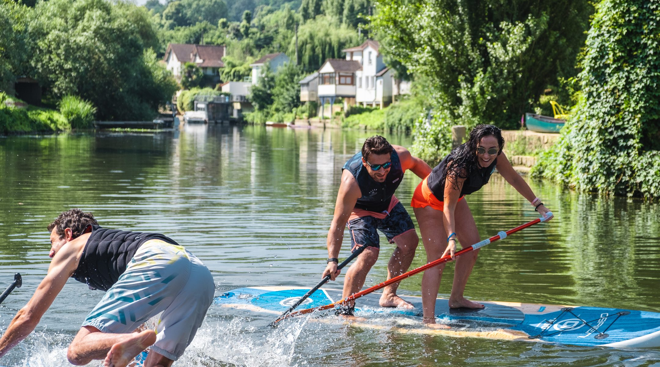 Paddle en terres de Seine