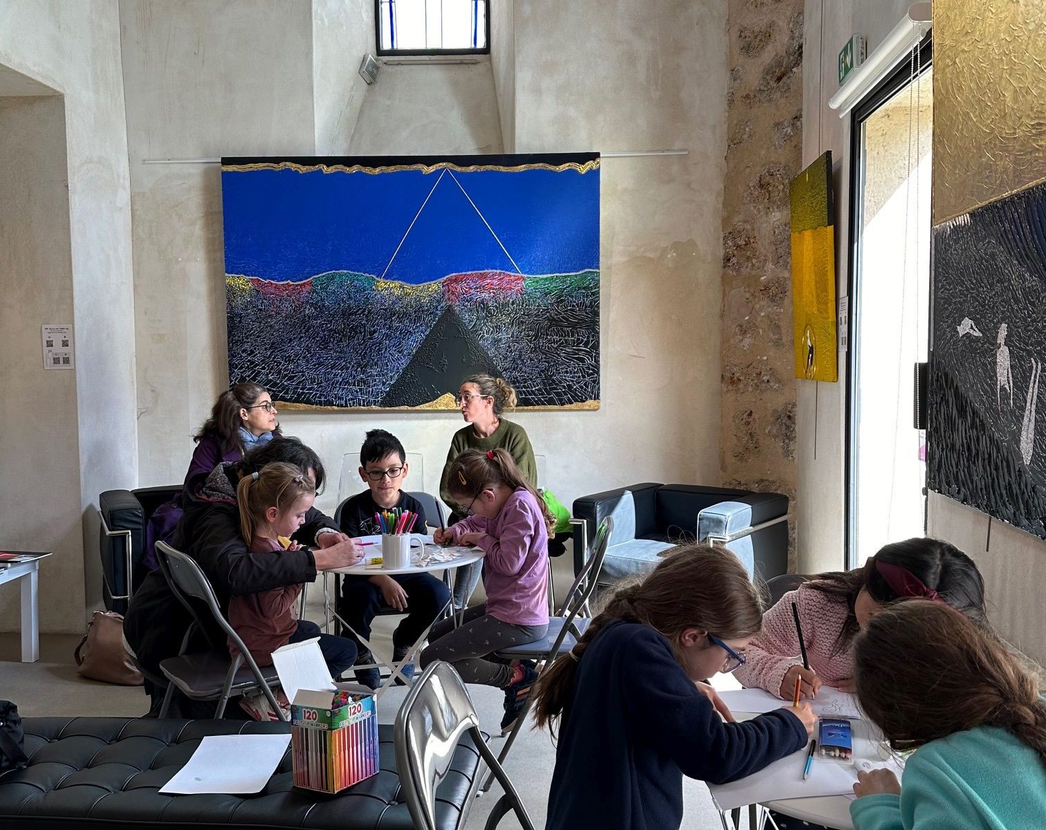 Atelier enfants au musée GRATALOUP