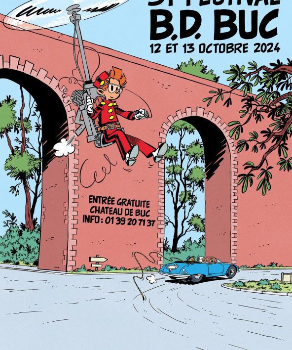 affiche 2024 du Festival de la BD