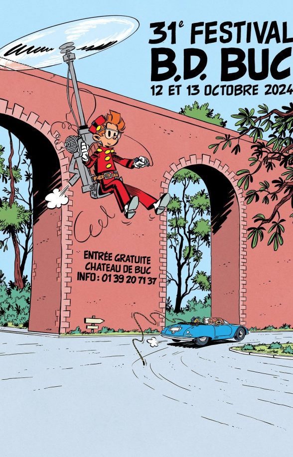 affiche 2024 du Festival de la BD