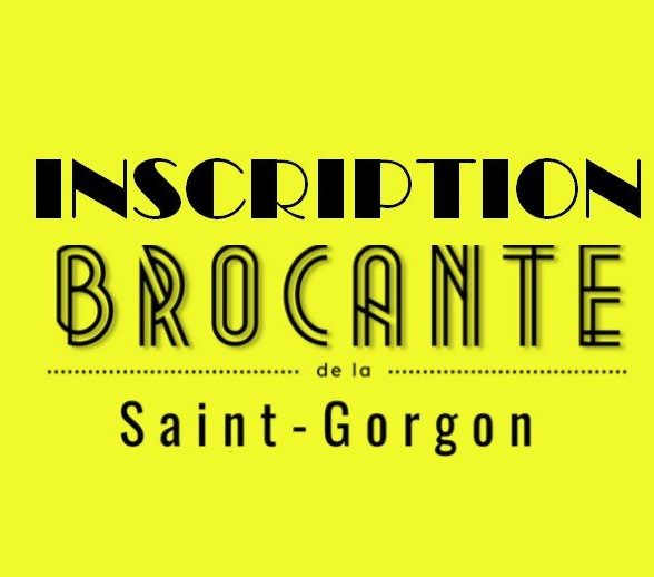 Brocante de la Saint Gorgon