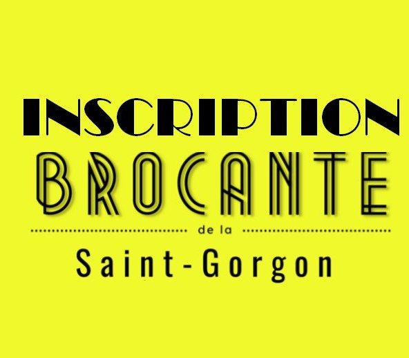 Brocante de la Saint Gorgon