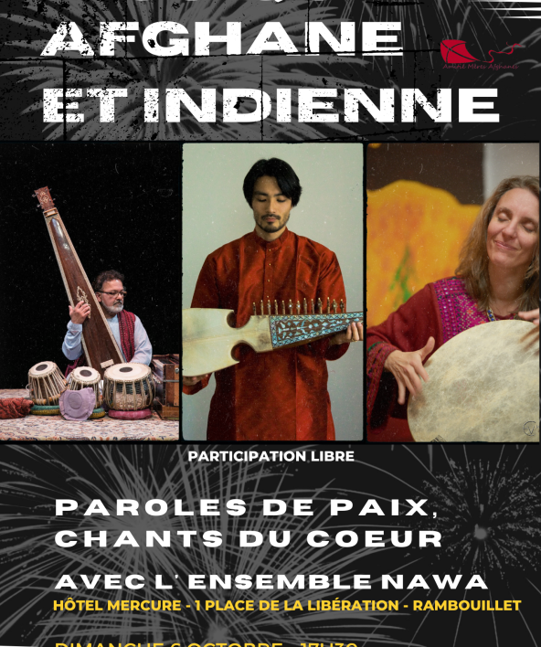 Concert de musique afghane et indienne