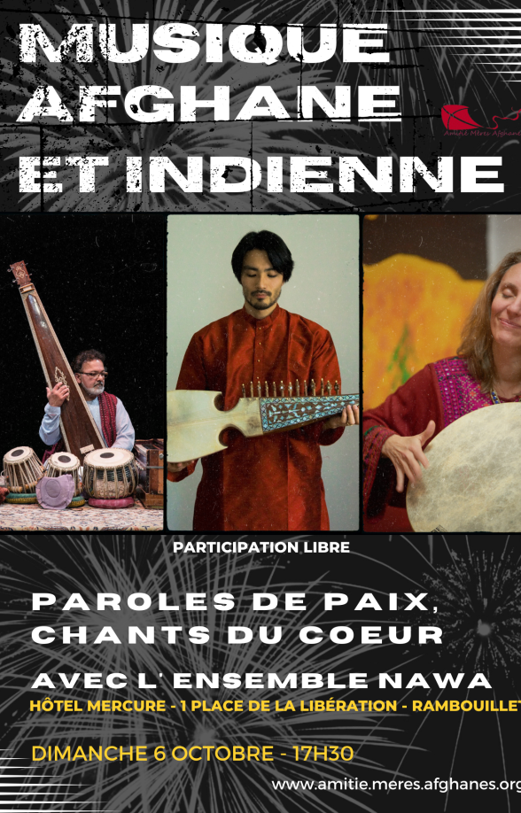 Concert de musique afghane et indienne