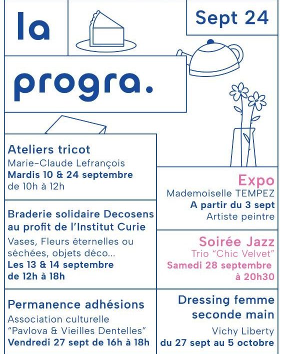 Programme septembre