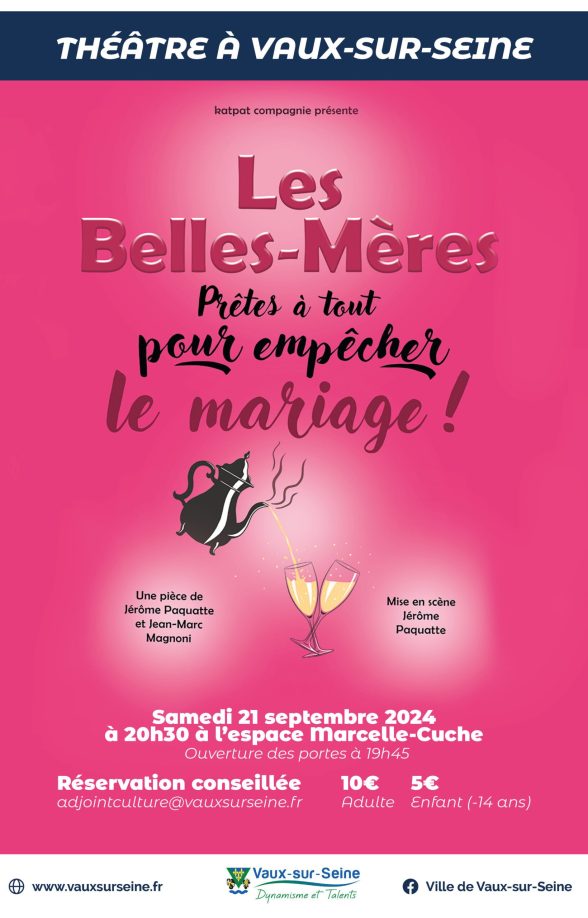 Affiche théâtre Belles-mères