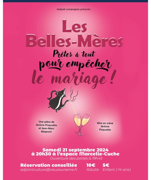 Affiche théâtre Belles-mères