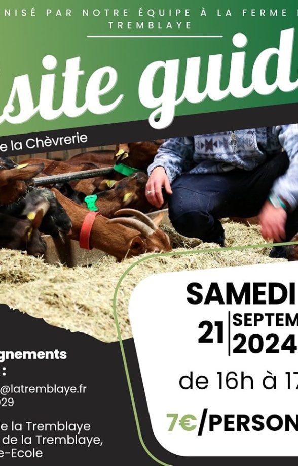 Visite guidée de la Chèvrerie