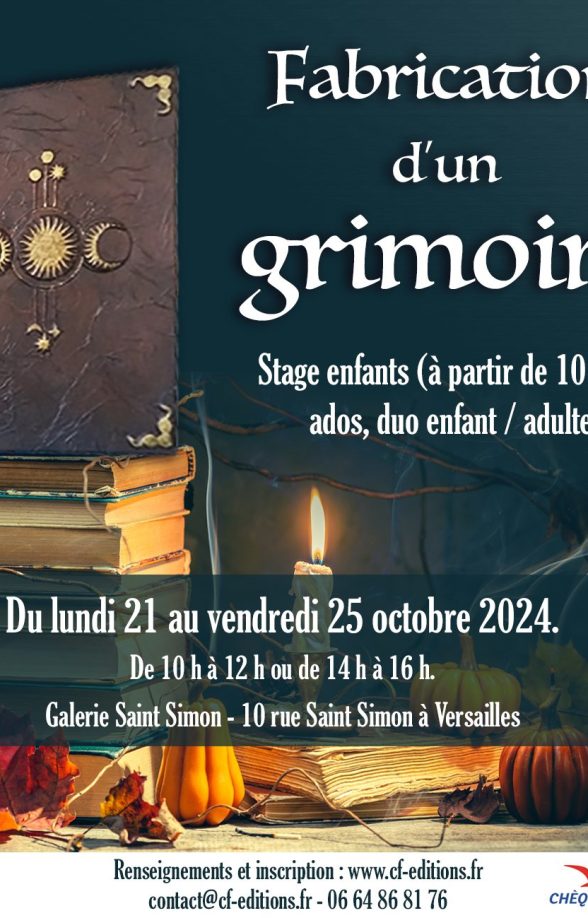 Stage "Fabrication d'un grimoire"