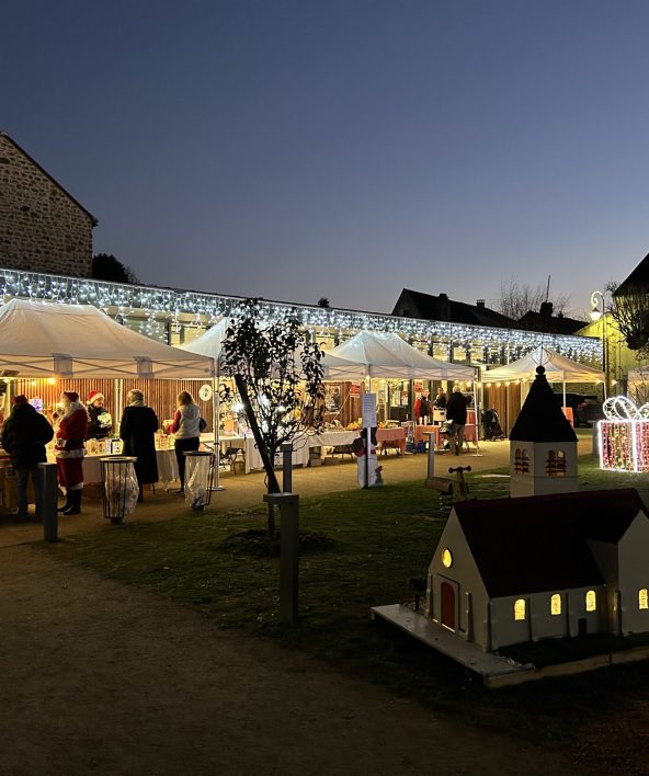 Marché de Noël extérieur