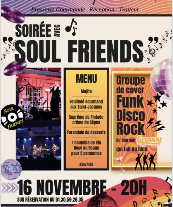 Soirée avec Soul Friends_Rambouillet