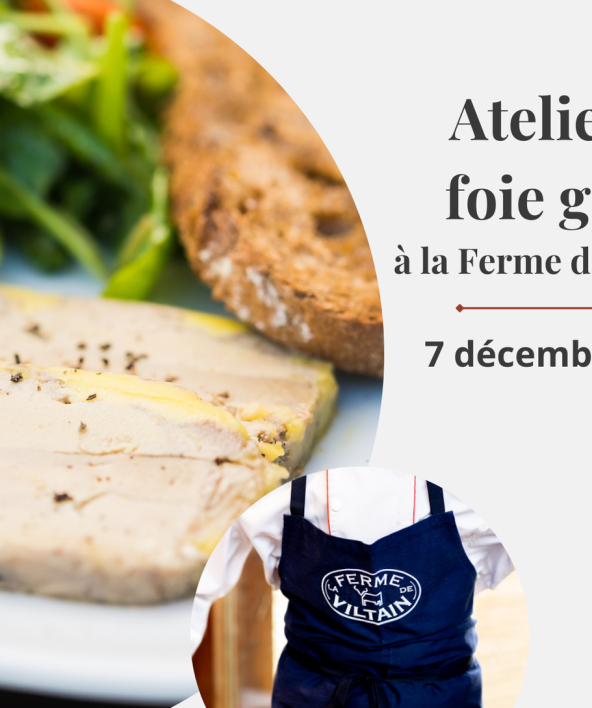 Atelier foie gras à la Ferme de Viltain