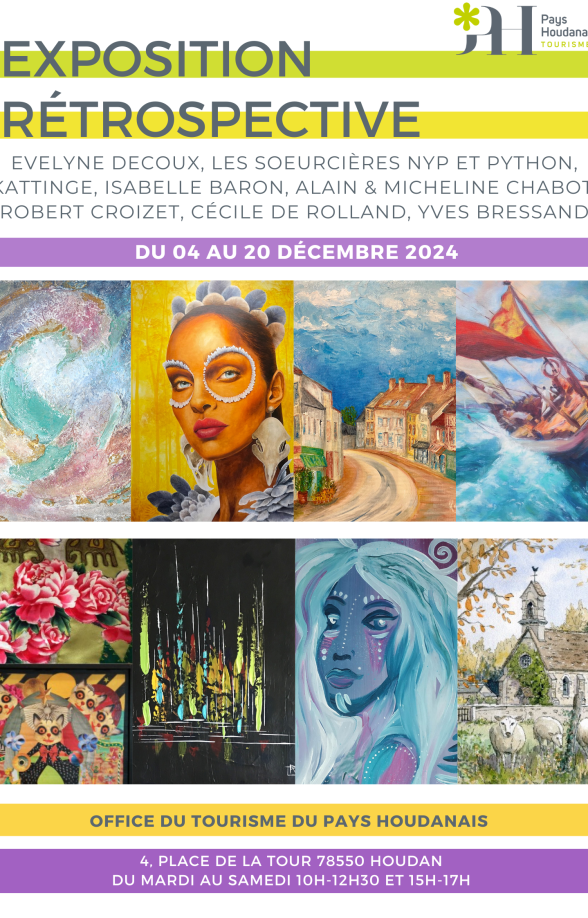 Exposition : Rétrospective 2024_Houdan