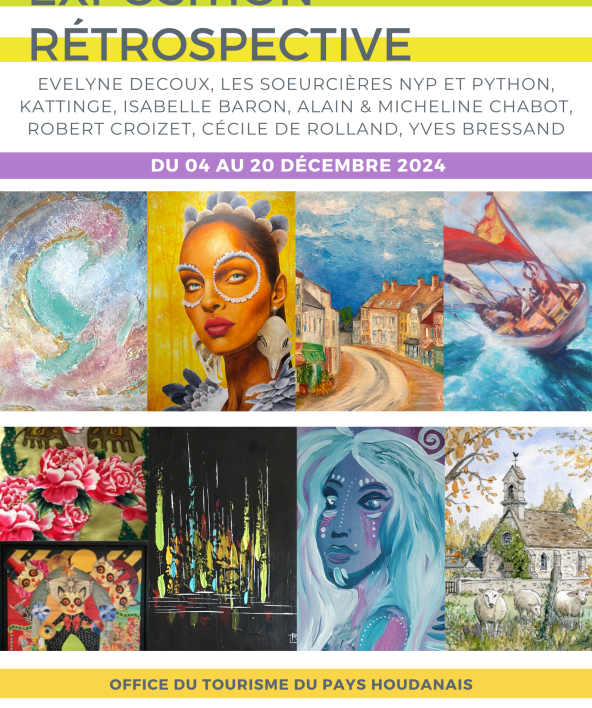 Exposition : Rétrospective 2024_Houdan