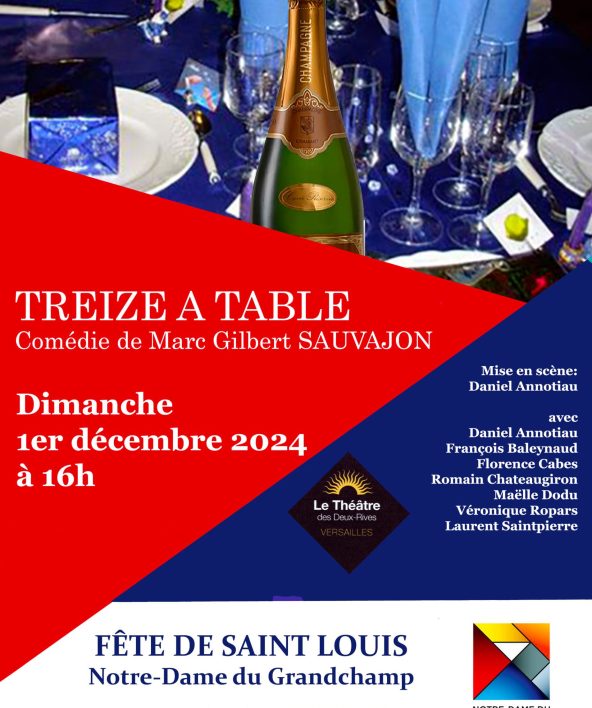 Fête de la Saint Louis - Treize à Table_Versailles