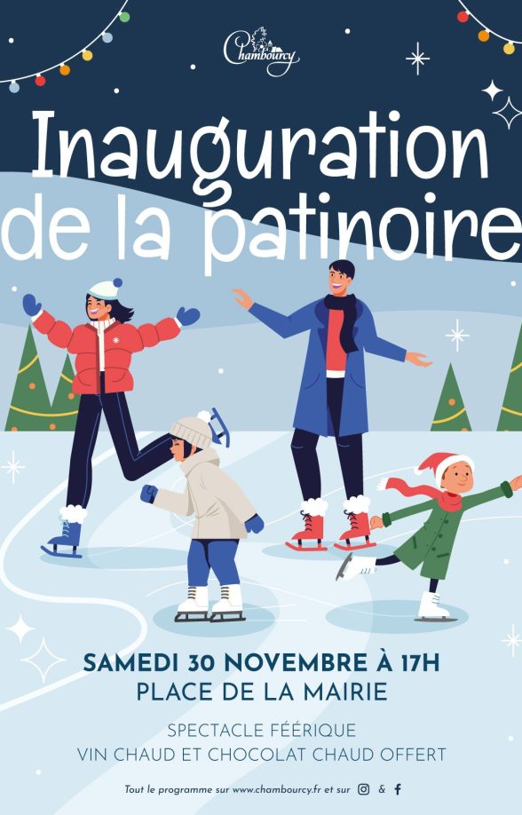 Inauguration de la patinoire_Chambourcy