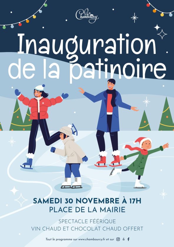 Inauguration de la patinoire_Chambourcy