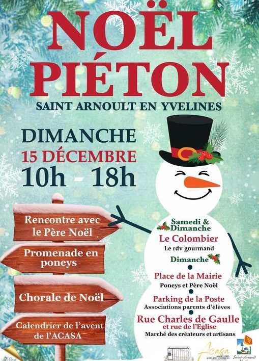 Noël Piéton à Saint-Arnoult-en-Yvelines_Saint-Arnoult-en-Yvelines