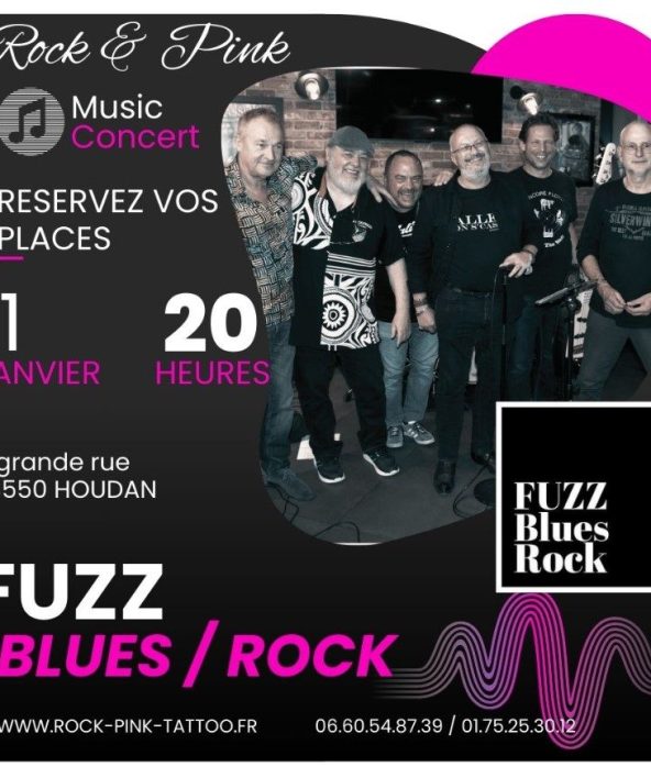 Concert "Fuzz" au Rock and Pink_Houdan