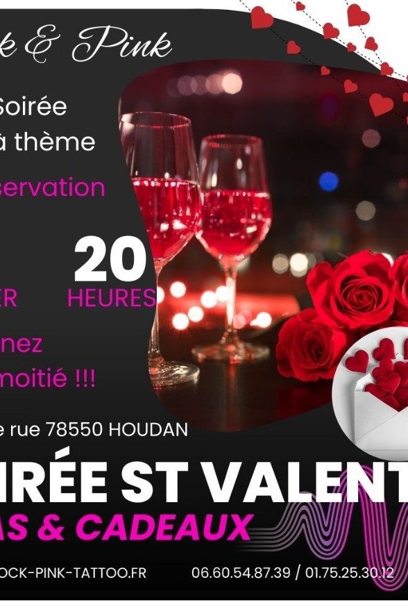 Soirée St-Valentin au Rock and Pink_Houdan