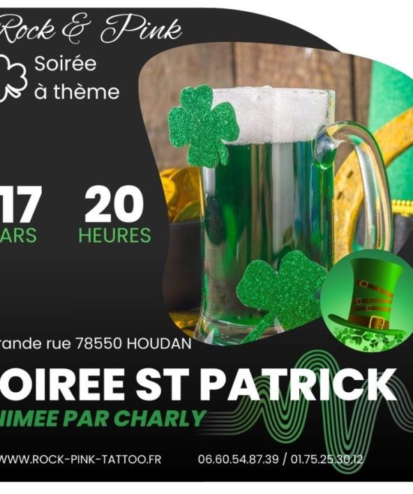 Soirée St-Patrick au Rock and Pink_Houdan