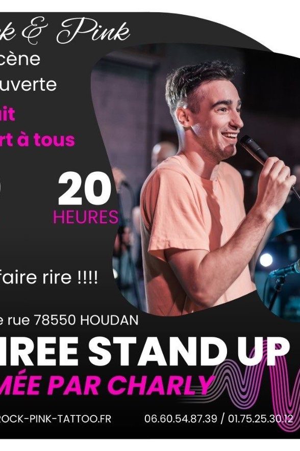 Soirée Stand up au Rock and Pink_Houdan