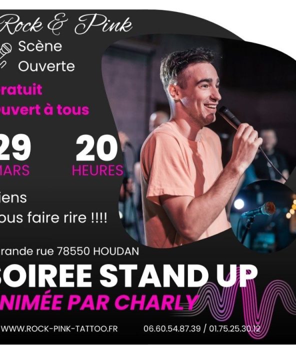 Soirée Stand up au Rock and Pink_Houdan