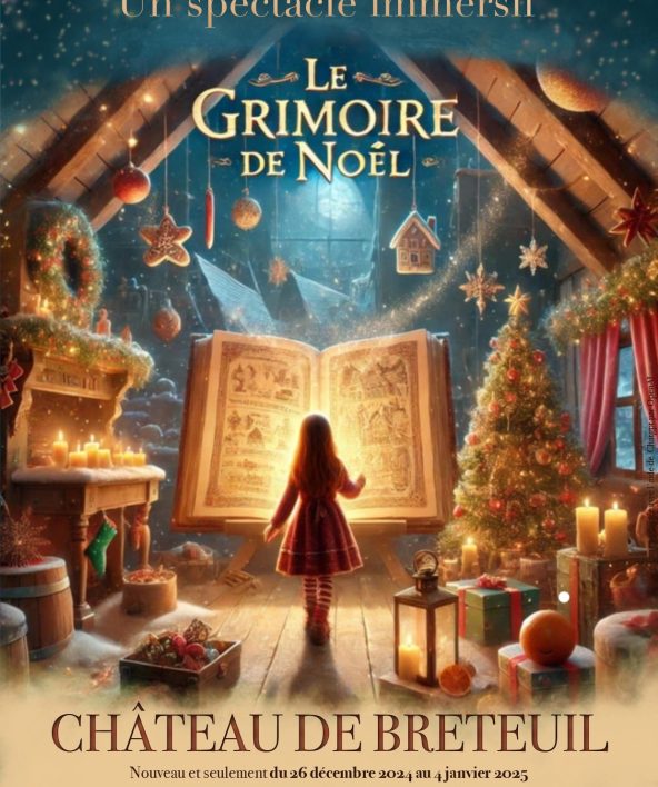 Le grimoire de Noël : spectacle immersif au château de Breteuil_Chevreuse