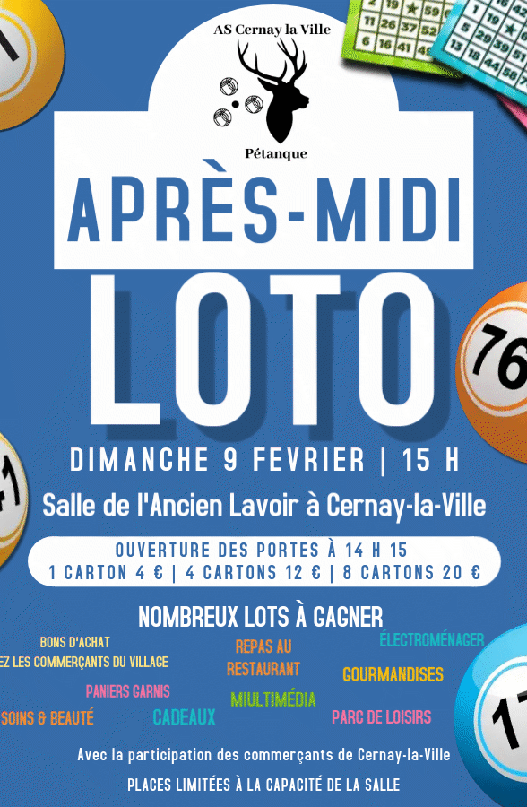 Après-midi LOTO à Cernay-la-Ville_Cernay-la-Ville