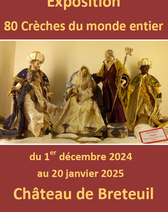 Grande exposition de crèches du monde entier au château de Breteuil_Chevreuse