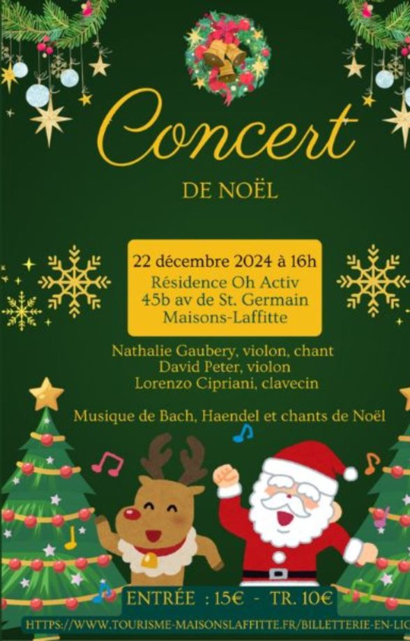 Concert de Noël de l'association Castadella_Maisons-Laffitte