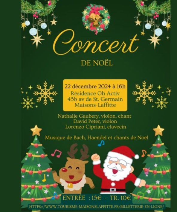 Concert de Noël de l'association Castadella_Maisons-Laffitte