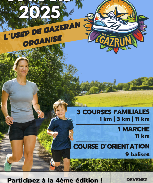 Flyer Gaz'Run 2025