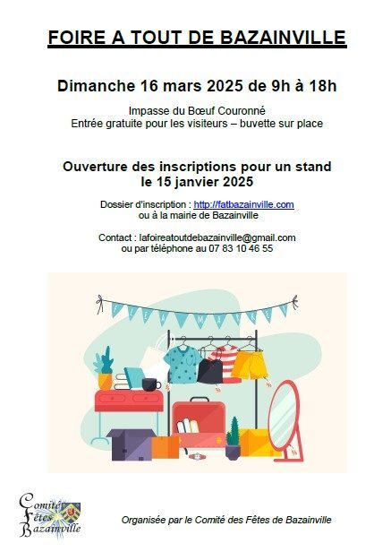 Foire à tout de Bazainville_Bazainville