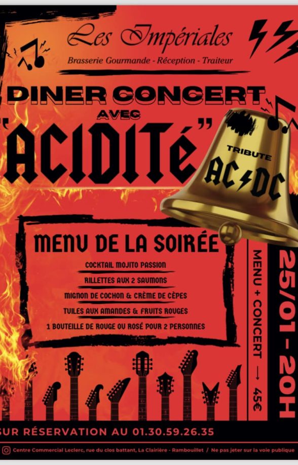 Diner concert ACDC_Rambouillet