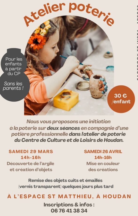 Atelier poterie "enfant"_Houdan