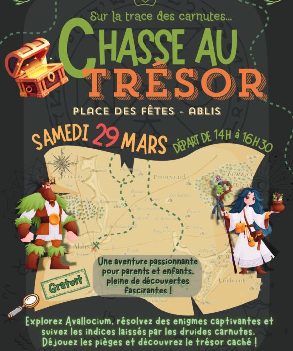 Chasse au trésor "Sur la trace des carnutes"_Ablis