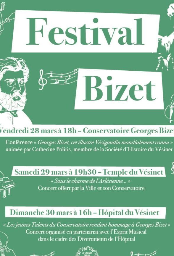 Festival Georges Bizet : Célébration les 150 ans du Vésinet_Le Vésinet