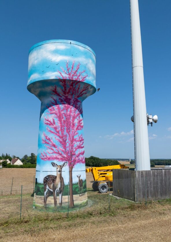 Fresque murale : Nature_Le Tertre-Saint-Denis