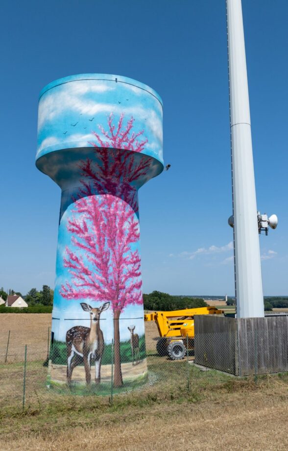 Fresque murale : Nature_Le Tertre-Saint-Denis