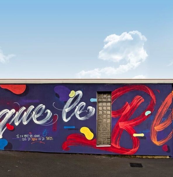 Fresque murale : La menace du stéréotype_Meulan