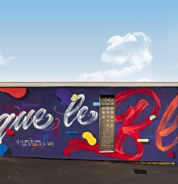 Fresque murale : La menace du stéréotype_Meulan