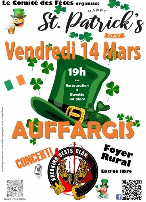 Soirée Saint Patrick_Auffargis