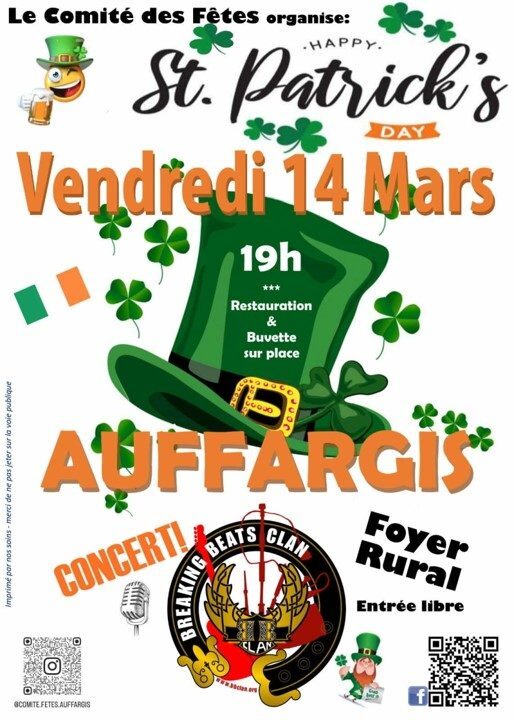 Soirée Saint Patrick_Auffargis