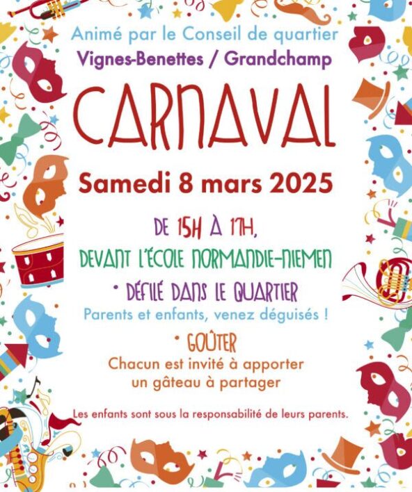 Le Carnaval du quartier Vignes-Benettes/Grandchamp revient_Le Pecq