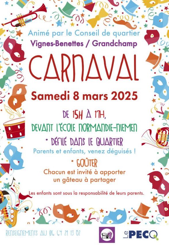 Le Carnaval du quartier Vignes-Benettes/Grandchamp revient_Le Pecq