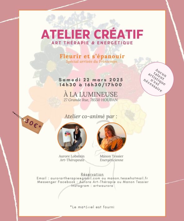 Atelier créatif - Fleurir et et s'épanouir_Houdan