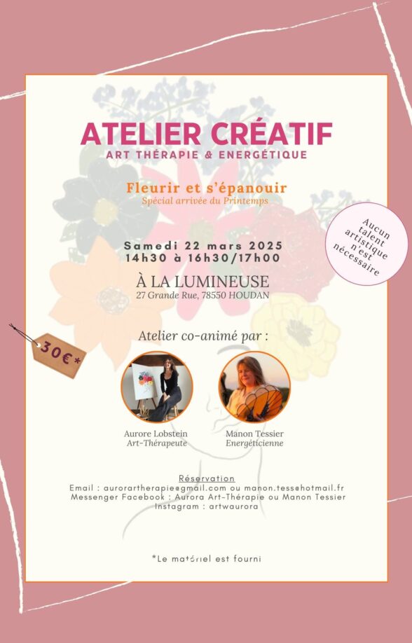 Atelier créatif - Fleurir et et s'épanouir_Houdan